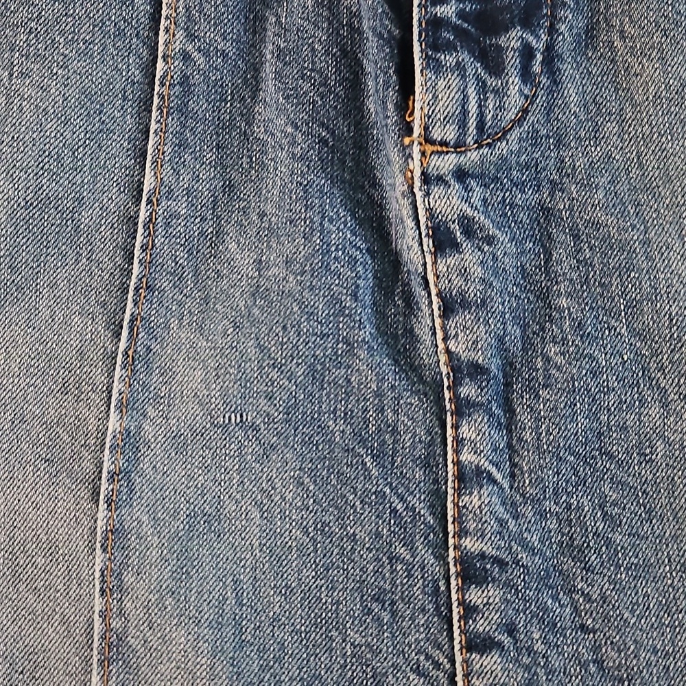 GAP Blue Denim Mini Skirt Size 4 - Picture 5 of 5